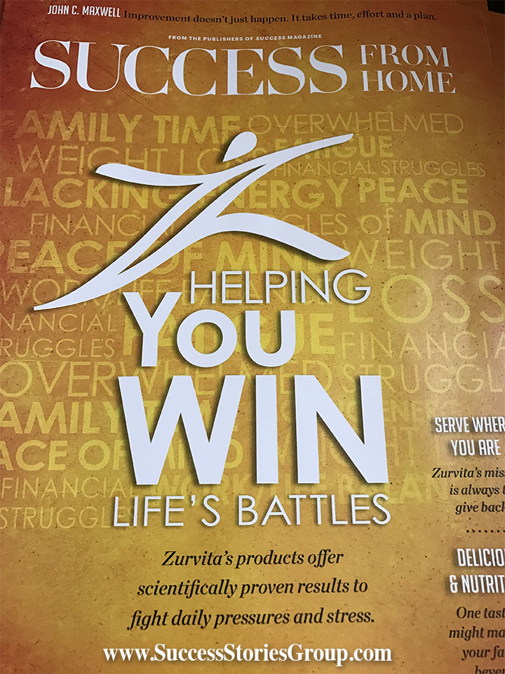 Zurvita Success from Home Magazine May 2017